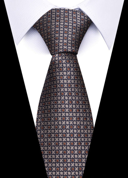 8 cm Silk Tie