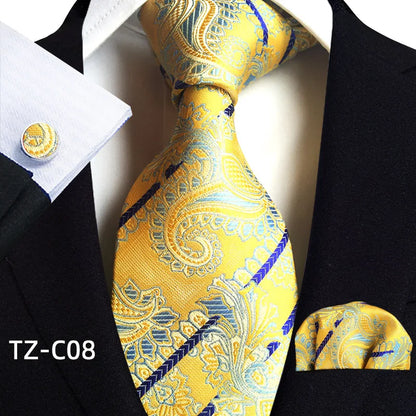 Classic Paisley Silk Ties For Men