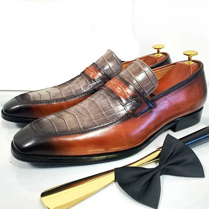 High Quality Genuine Leather Loafers Men Shoe