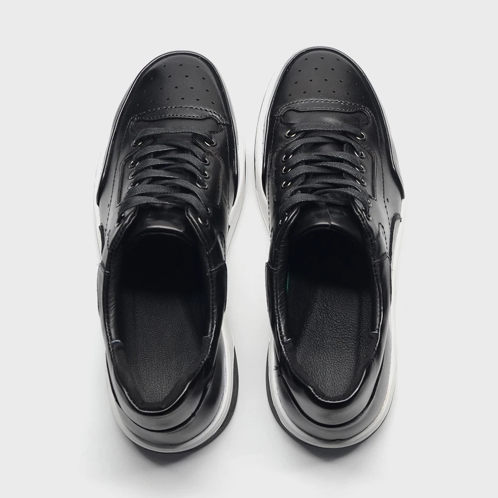 Breathable Casual Leather Sneakers