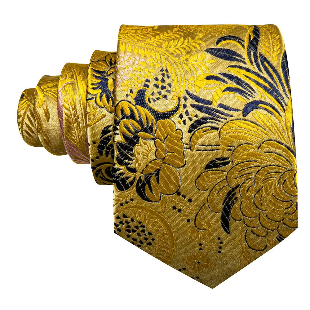 Floral Silk Men Tie