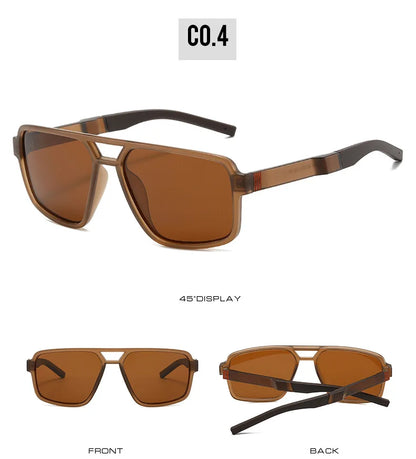 Double Bridge Polarized Sunglasses