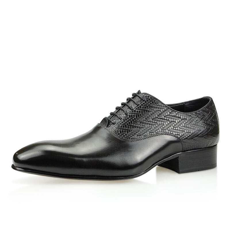 High Grade Black Leather Shoes