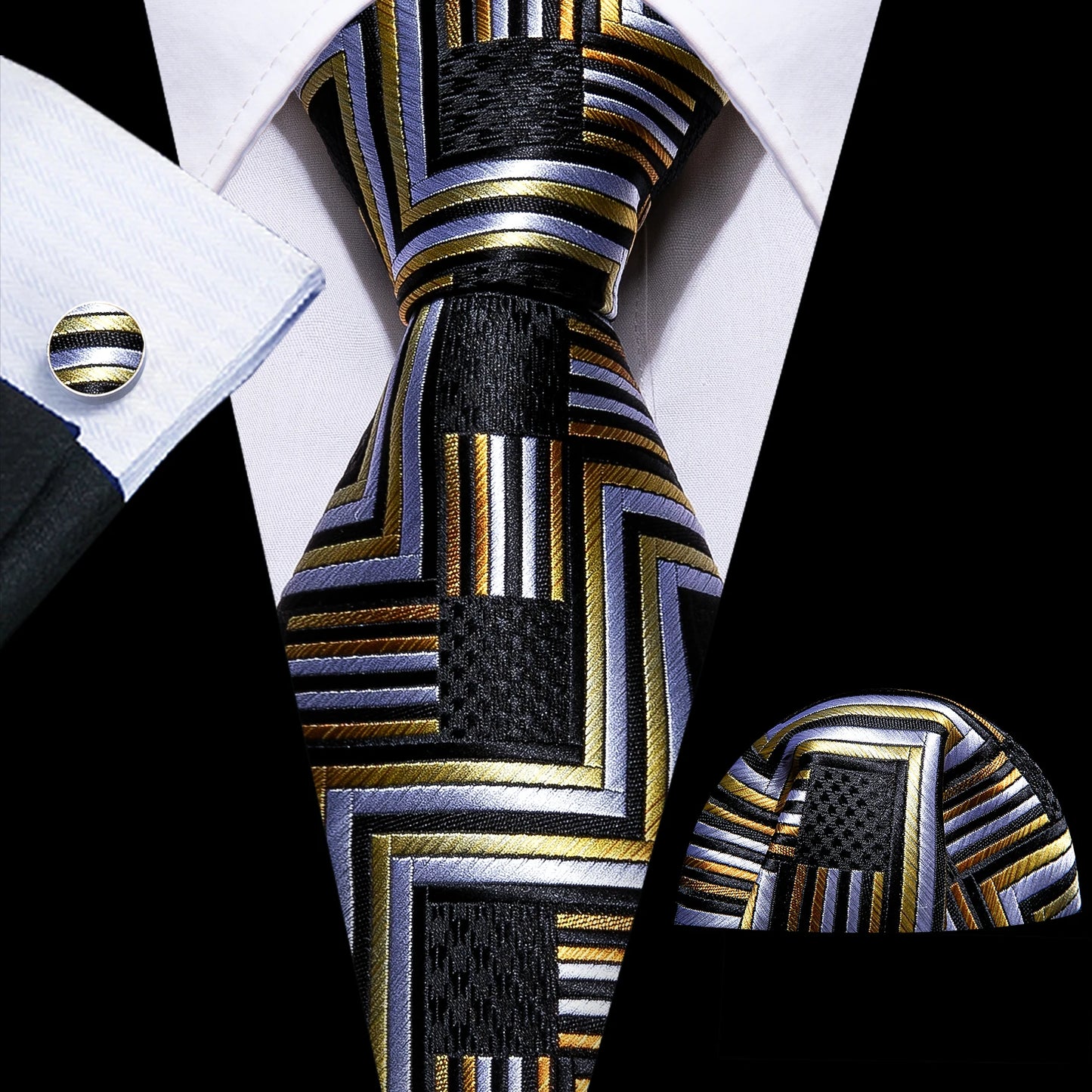 Silk Men Tie Set