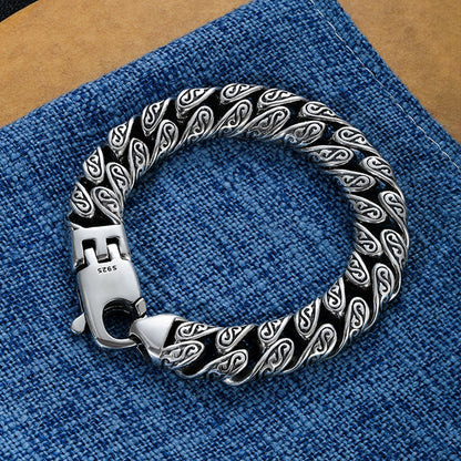 Tang Grass Pattern Bracelet