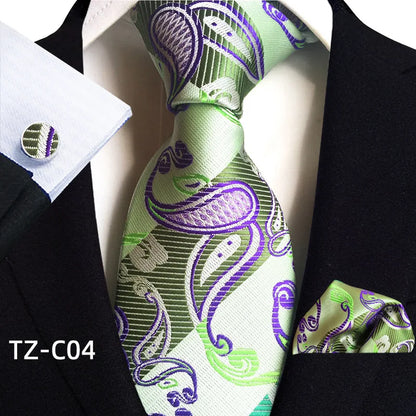 Classic Paisley Silk Ties For Men