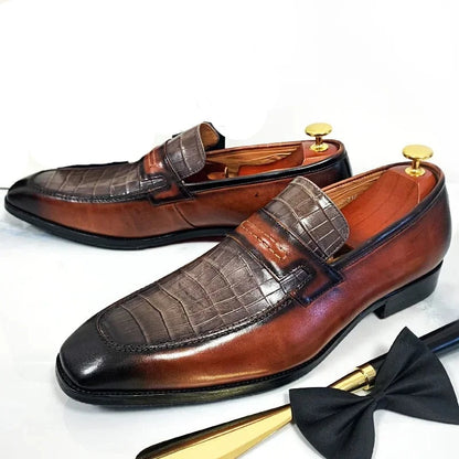 High Quality Genuine Leather Loafers Men Shoe