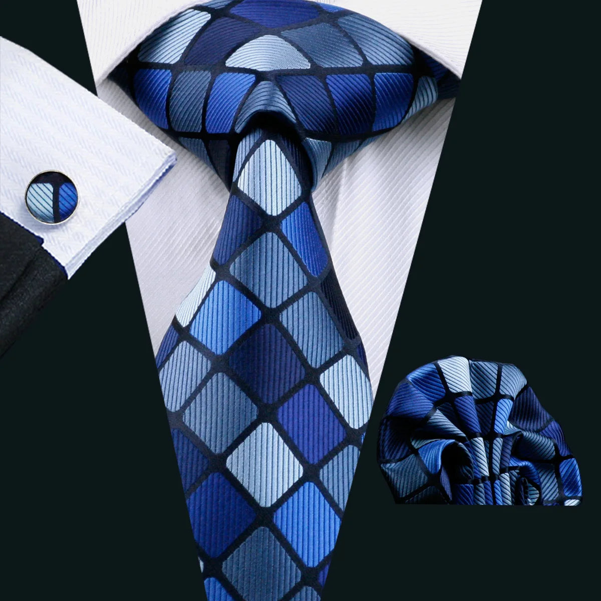 Silk Men Tie Set