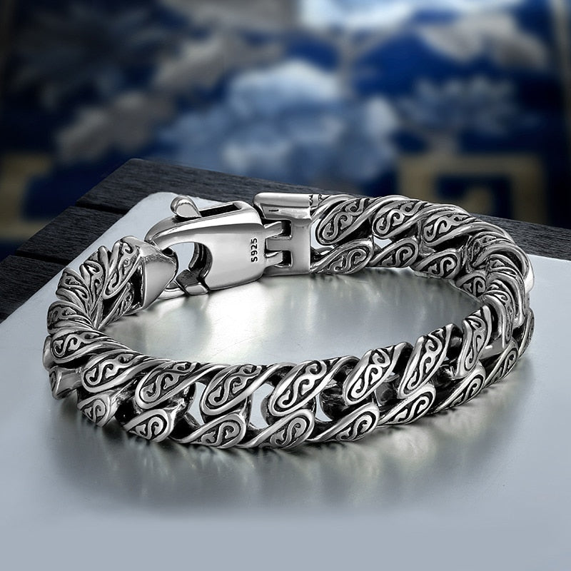 Tang Grass Pattern Bracelet