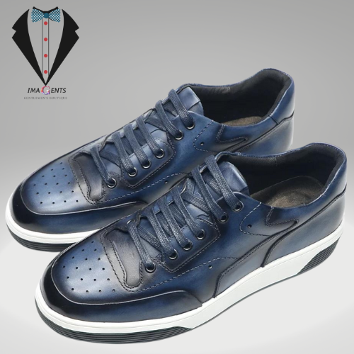 Breathable Casual Leather Sneakers