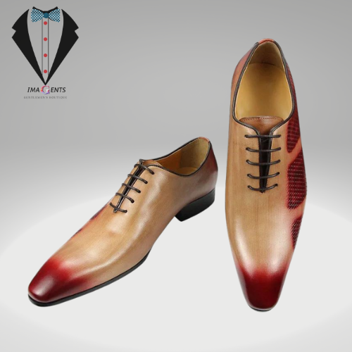 Sapato Oxford High Quality Genuine Leather Men Shoe