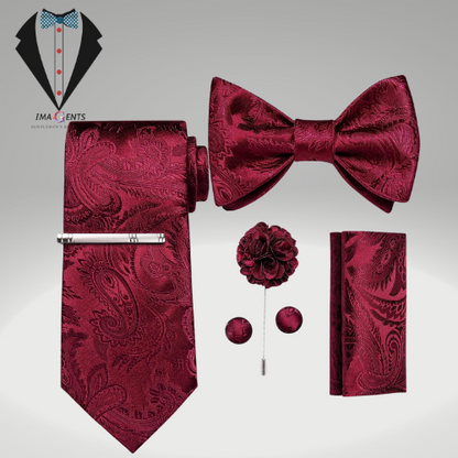 Butterfly Silk Bow Tie Set