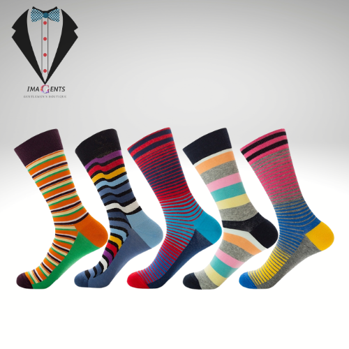 Men’s Stripe Long Socks