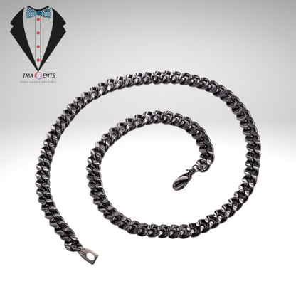 Black Chain Necklace