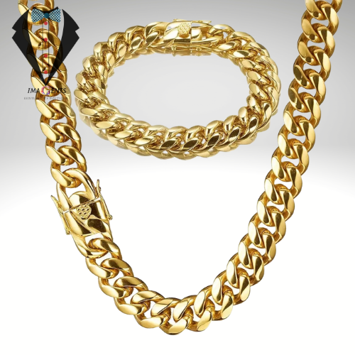 316L Necklace Bracelet Set