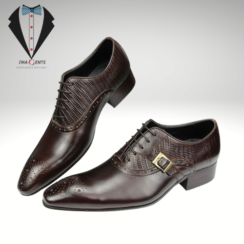 Deluxe Genuine Leather Brogue Shoes