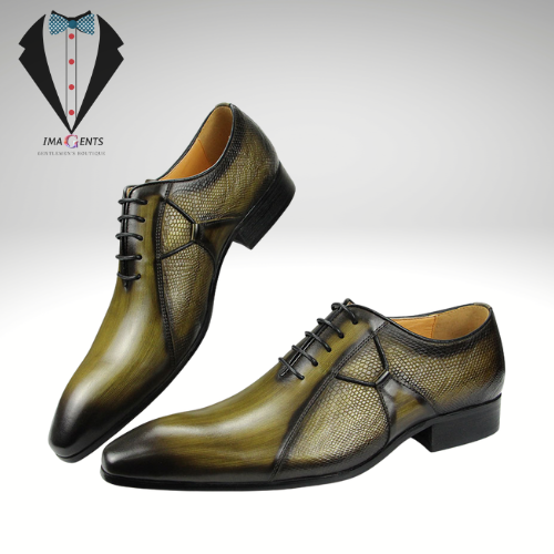 Social Style Leather Dress Shoes