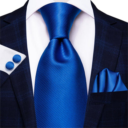 Blue Fashion Business Tie Set