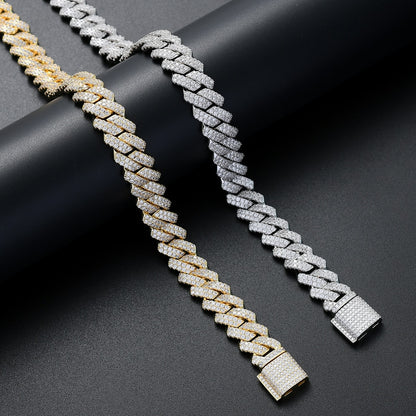 Micro Pave Chain Necklace