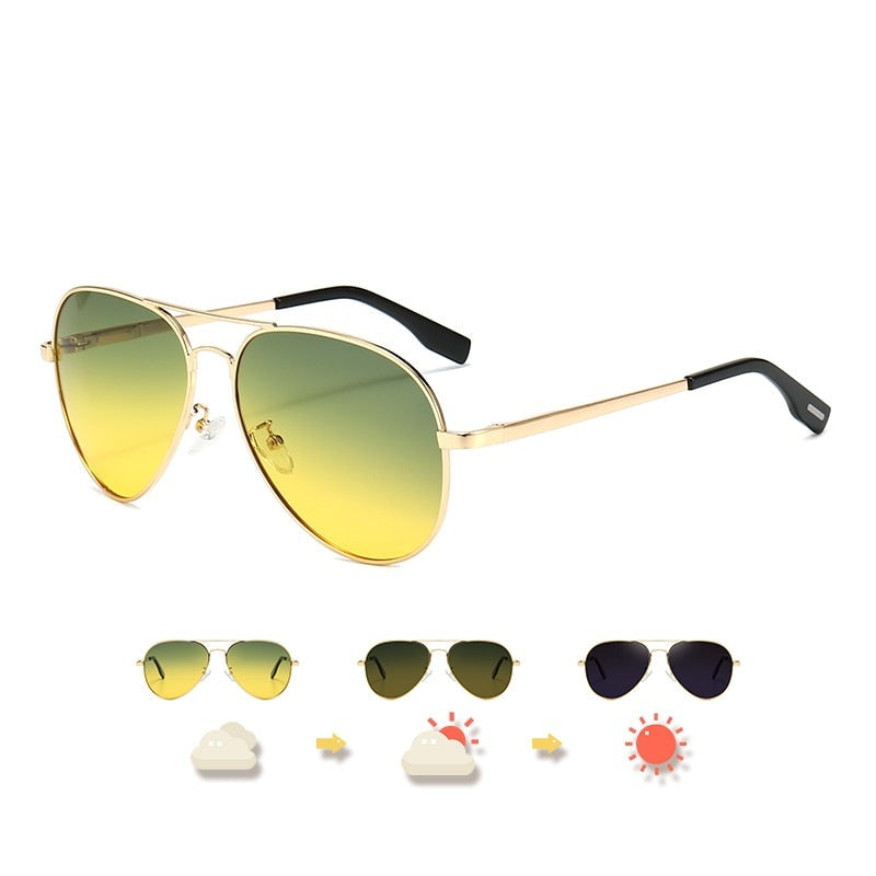 Men Photochromic Sunglasses