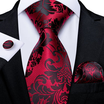 Luxury Business Paisley Tie Set