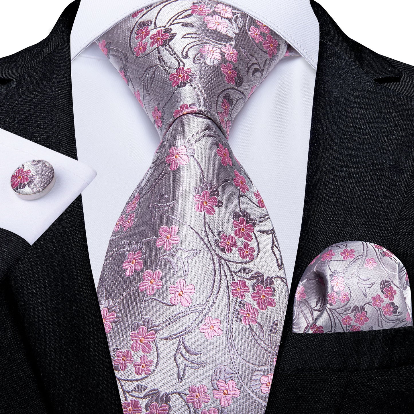 Luxury Business Paisley Tie Set