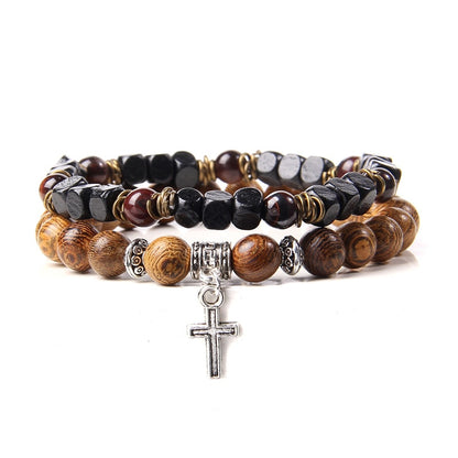 Tiger Eye Obsidian Bracelet