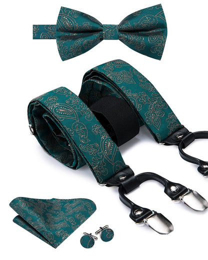 Luxury Bow Tie & Elastic Suspenders