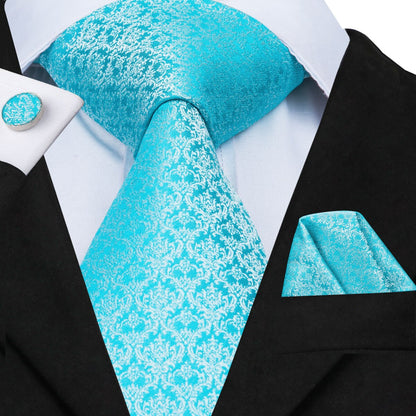 Blue Striped Novelty Tie