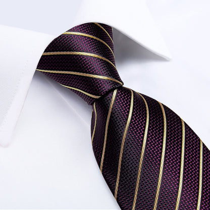 Striped Silk Ties Set