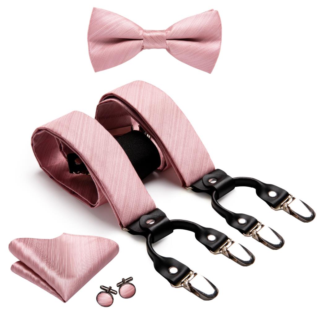 Luxury Bow Tie & Elastic Suspenders