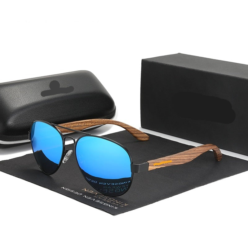 Handmade Wood Polarized Sunglasses