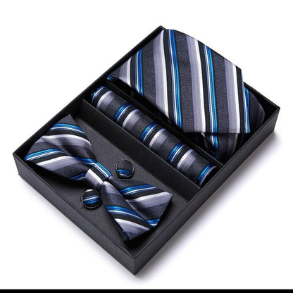 Gift Box Floral Necktie Set