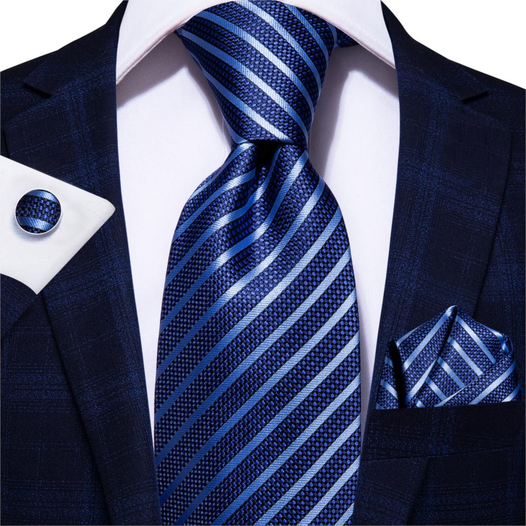 Blue Fashion Business Tie Set