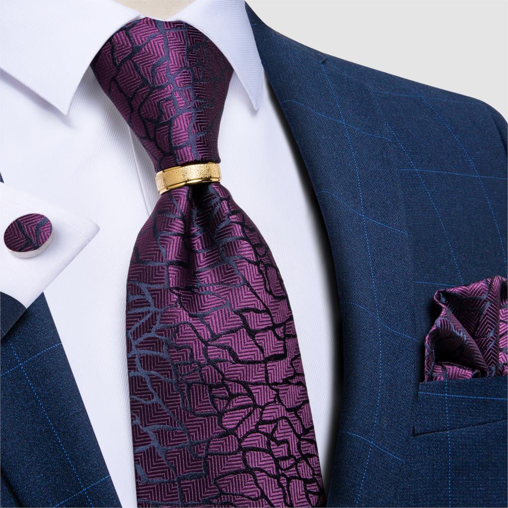 Designer Mens Silk Tie Set