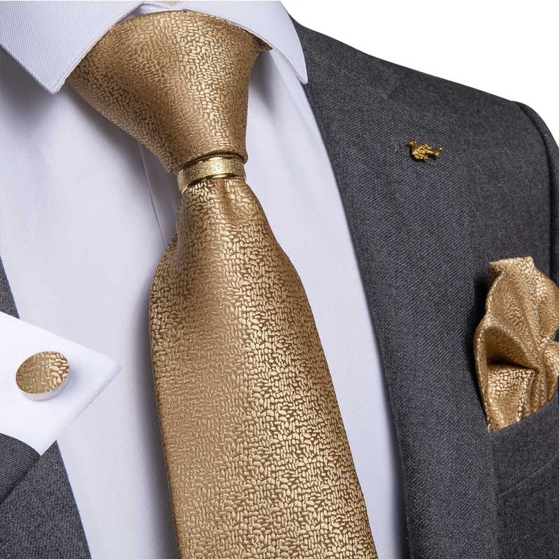 Designer Mens Silk Tie Set