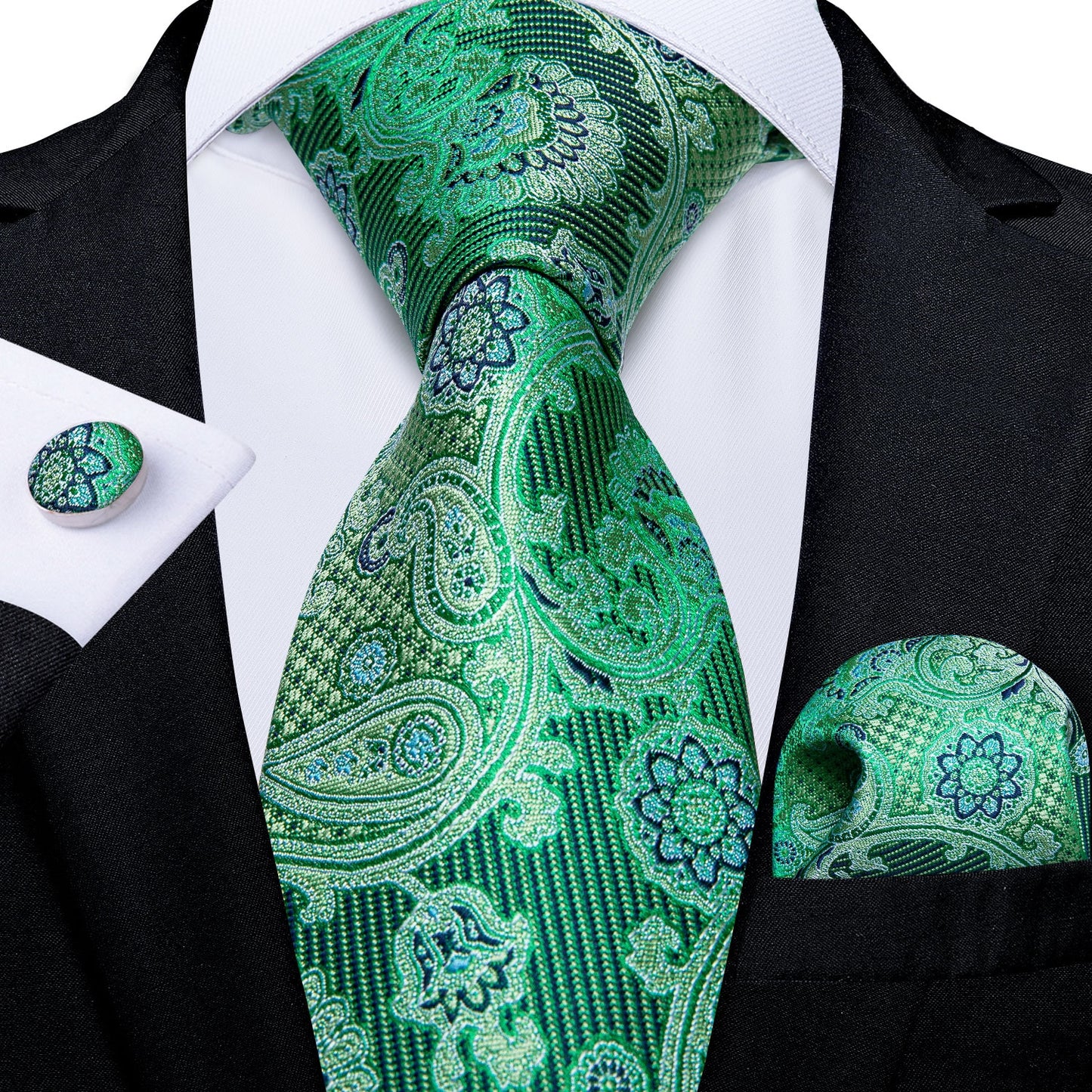 Luxury Business Paisley Tie Set