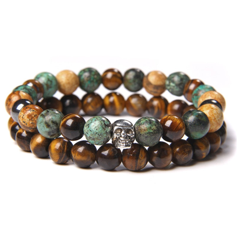 Tiger Eye Obsidian Bracelet