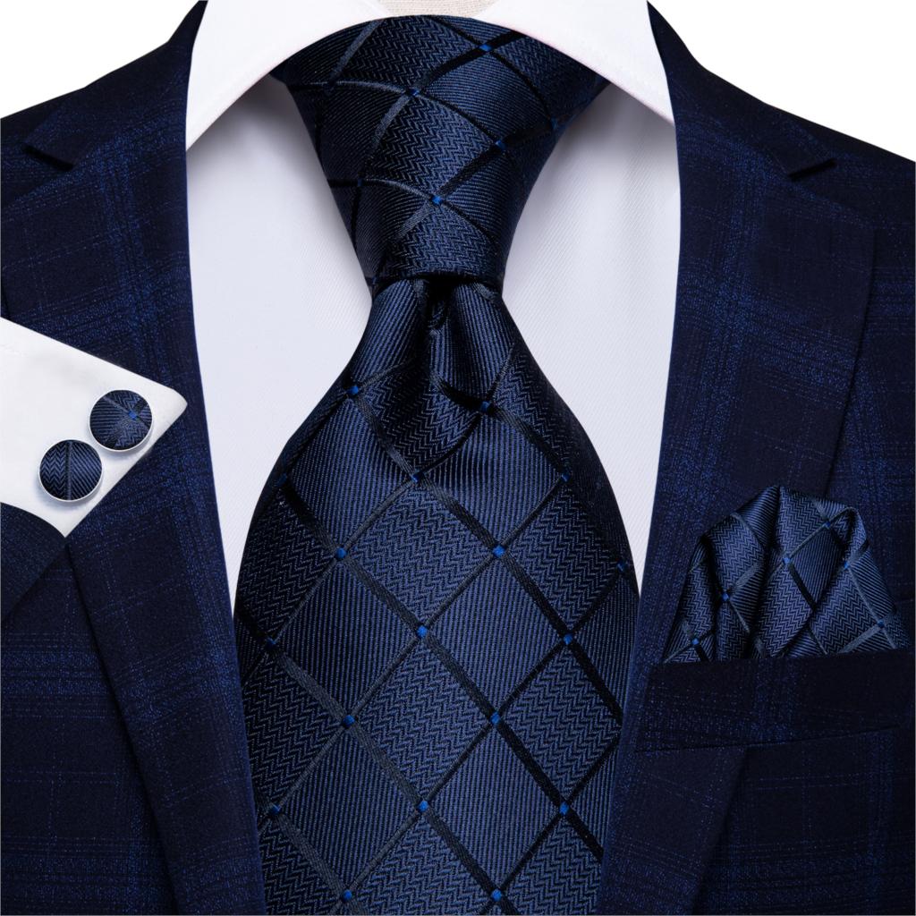 Blue Fashion Business Tie Set