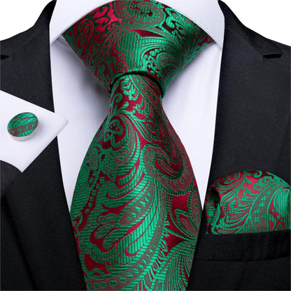 Fashion Paisley Tie Set