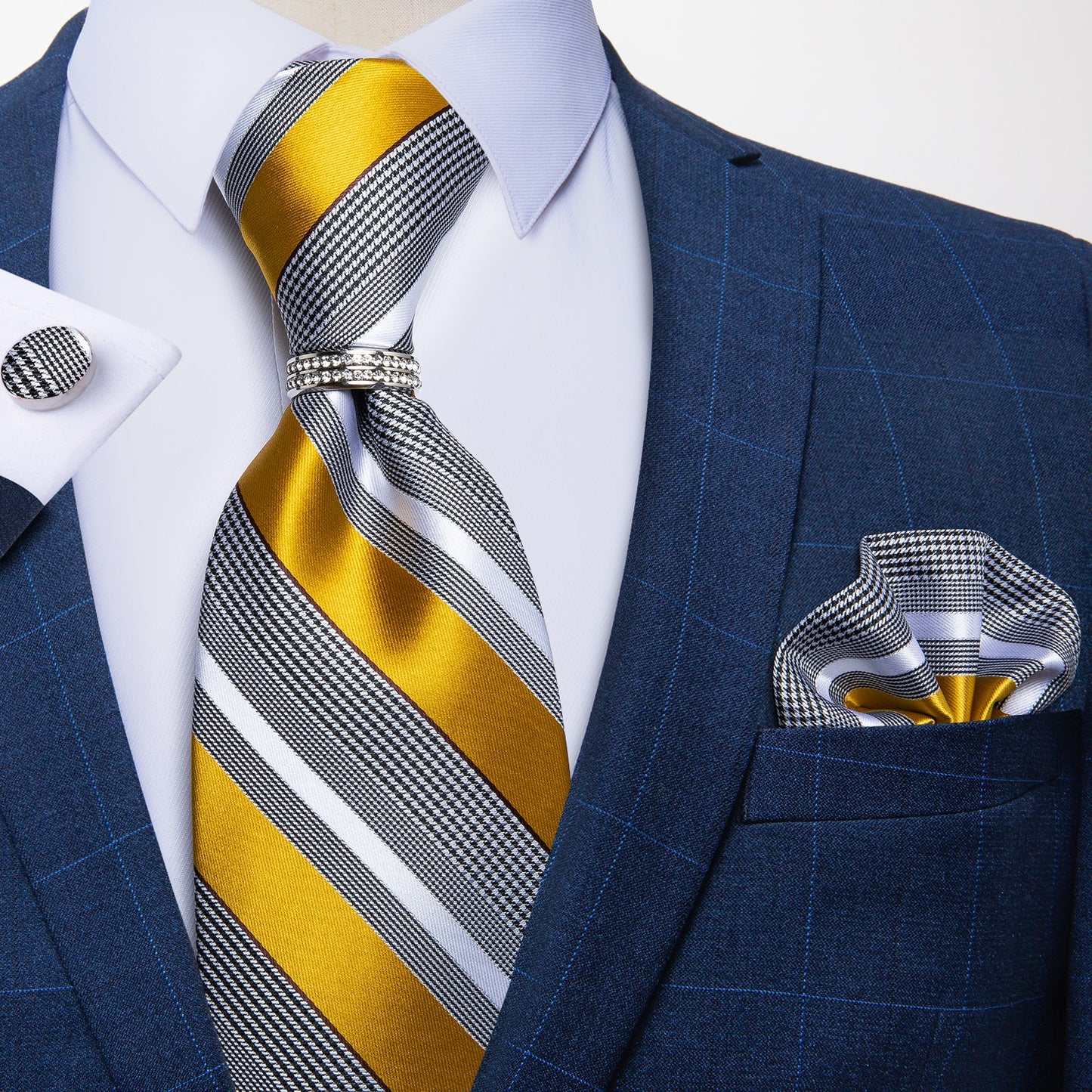 Luxury Striped Ties Set