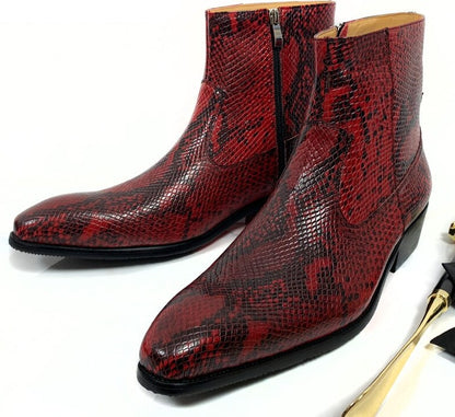 Mens Python Boots