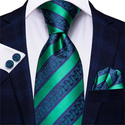 Blue Fashion Business Tie Set