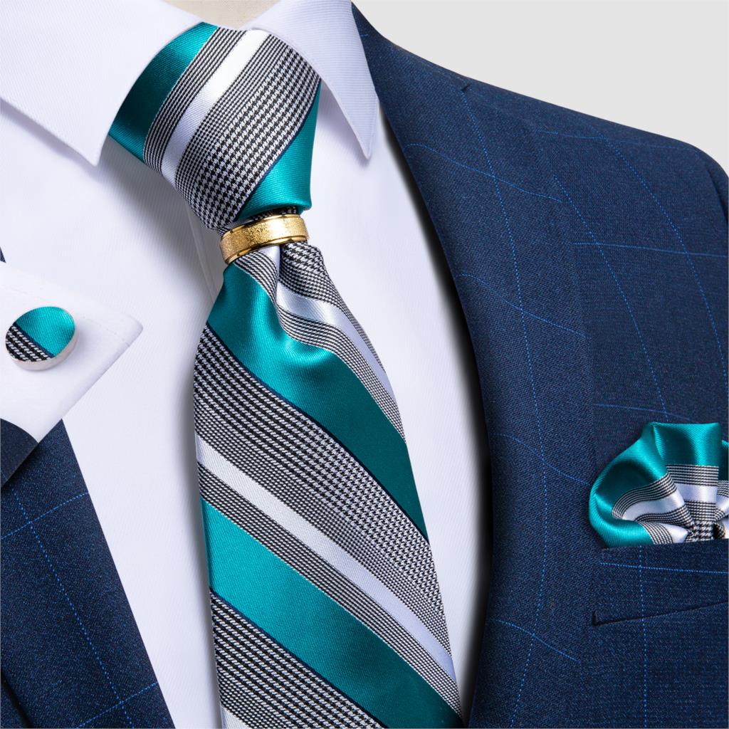 Designer Mens Silk Tie Set