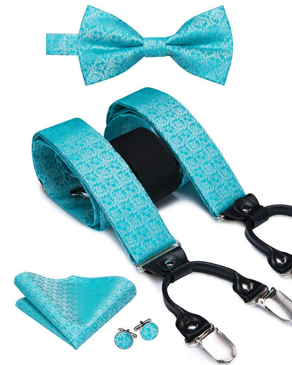 Luxury Bow Tie & Elastic Suspenders