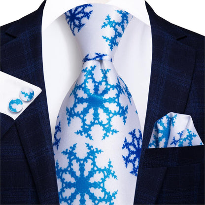 Blue Fashion Business Tie Set