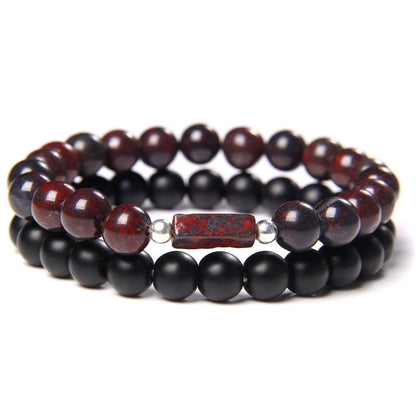 Tiger Eye Obsidian Bracelet