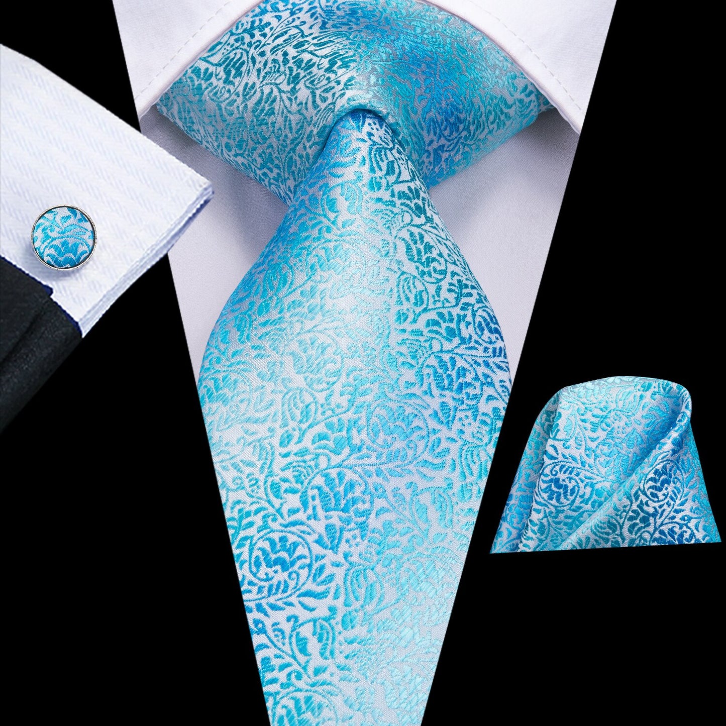 Blue Striped Novelty Tie