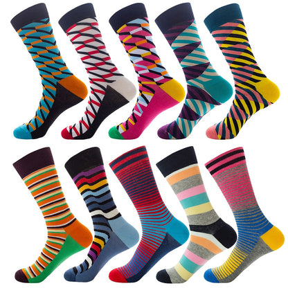 Men’s Stripe Long Socks