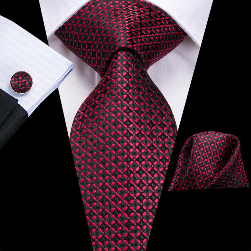 Burgundy Paisley Silk Tie